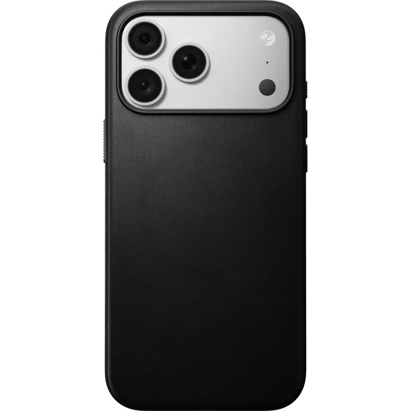 Nomad Modern Leather MagSafe kožený kryt iPhone 17 Pro Max/18 Pro Max Black - Puzdra - Obrázok 8a07eaaf1de54d92bfecc98e39f642f6