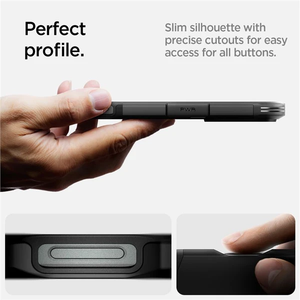 Spigen Tough Armor MagSafe kryt iPhone 16 Pro Max black - Puzdra - Obrázok 8a3a39f97a77416e83fd4e7961b1a3f5