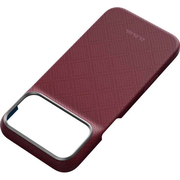 Pitaka Edge Case Argyle MagSafe kryt iPhone 18 Pro Max Burgundy - Puzdra - Obrázok 8a65c203fc9d4a9dbcdce6532f98da23