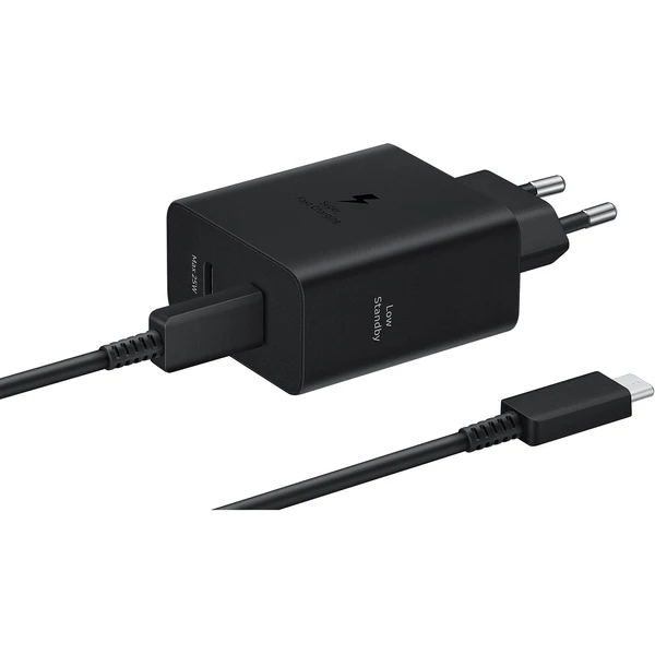 Samsung USB-C 50W nabíjačka + USB-C kábel čierna - Nabíjačky - Hlavný obrázok