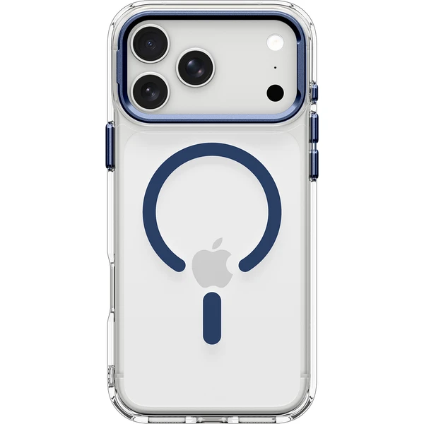 Spigen Ultra Hybrid Optik S MagSafe kryt iPhone 18 Pro Max/17 Pro Max clear deep blue - Puzdra - Obrázok 8a8f2f990b624d788c4b2387c31e29b7