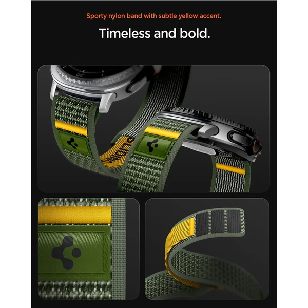 Spigen Athlex Air Band remienok Samsung Galaxy Watch8 46/44/40mm zelený - Remienky - Obrázok 8a96170082cd4f179efdc5a969972b6d