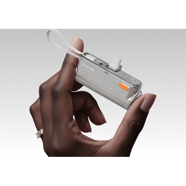 SHARGE Flow Mini 2 USB-C powerbanka (22.5 W) strieborná - Powerbanky - Obrázok 8a96a19d8a5d4ee696adf28e8586caf3