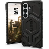 UAG Monarch Pro MagSafe kryt z uhlíkových vlákien pre Samsung Galaxy S26 čierny - Puzdra