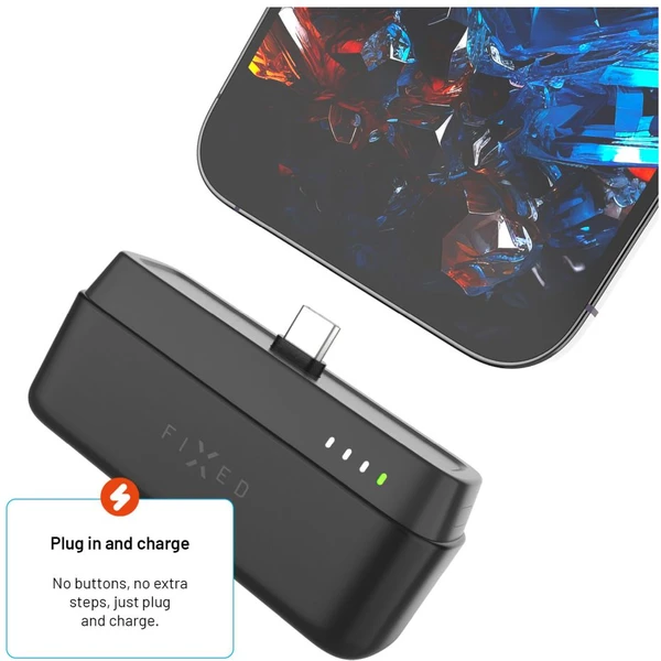 FIXED Zen 5 Plug-in powerbanka (PD) 20W, 5000 mAh čierna - Powerbanky - Obrázok 8ab4e8a9ccbd42199c83fe7de76e268f