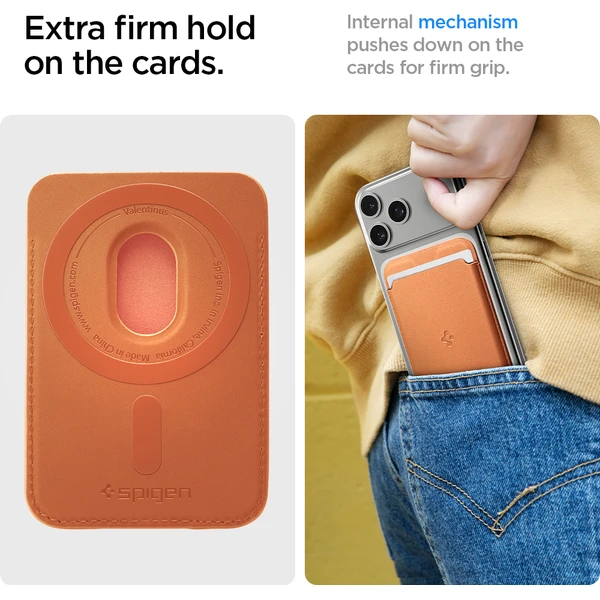 Spigen Valentinus MagSafe Wallet 3 Card peňaženka metallic orange - Peňaženky - Obrázok 8ad0f59c880746b58acd4a015b68f075