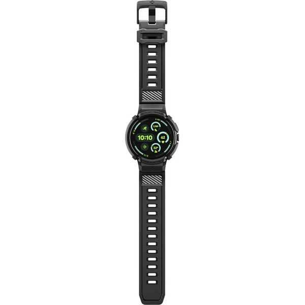 Spigen Rugged Armor Pro + Stand, matná čierna - Google Pixel Watch 5/4 45mm - Puzdra - Obrázok 8adfb5a7cf044889982e4460ced245dc