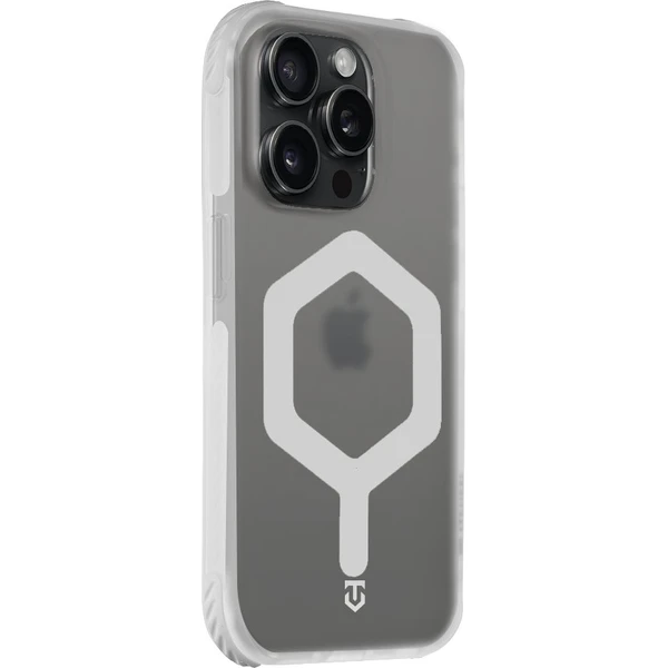 Tactical MagForce Hexagon kryt Apple iPhone 15 Pro biely - Puzdra - Hlavný obrázok
