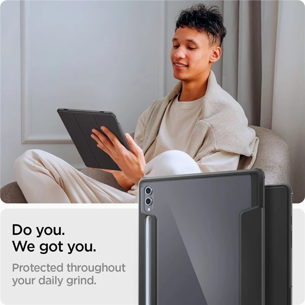 Spigen Ultra Hybrid Pre púzdro Samsung Galaxy Tab S10/S9/S8 Ultra čierne - Puzdra - Obrázok 8afac0ffafdf4798ac98961a679aa130