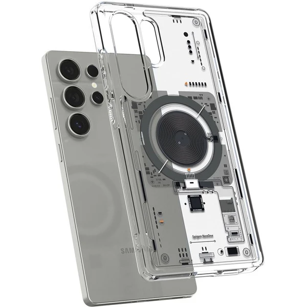 Spigen Ultra Hybrid MagSafe kryt Samsung Galaxy S25 Ultra neo one - Puzdra - Obrázok 8b1772f7b52c495e916fbf1e78a7fce3