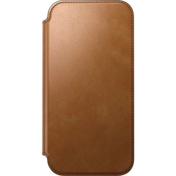 Nomad Modern Leather Folio MagSafe kožené púzdro iPhone 17 Pro Max English Tan - Puzdra - Obrázok 8b46371f35394ce5b517da1591d3f8c0