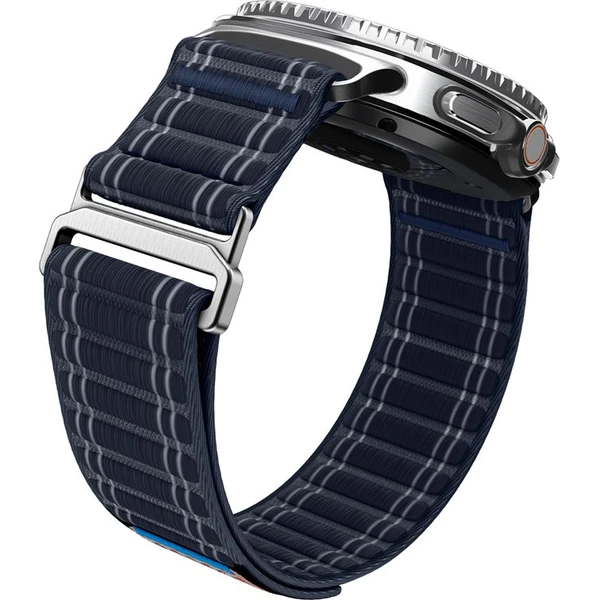 Spigen Fabric Band remienok (suchý zips) Samsung Galaxy Watch8 46/44/40mm námornícka modrá - Remienky - Obrázok 8b62ea37522740eda9eeaee80044c167
