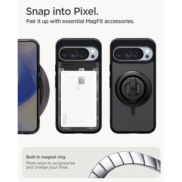 Spigen Ultra Hybrid MagSafe kryt Google Pixel 10 Pro XL frost black - Puzdra - Obrázok 8b6f4b54c5e441a290ba590048a4dcff