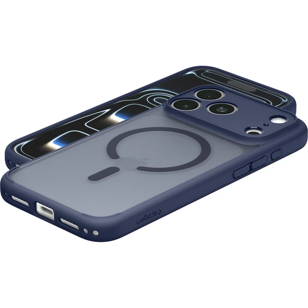 Spigen Ultra Hybrid MagSafe kryt iPhone 18 Pro/17 Pro frost deep blue - Puzdra - Obrázok 8b9d064761484a71838d5b490d3d505d
