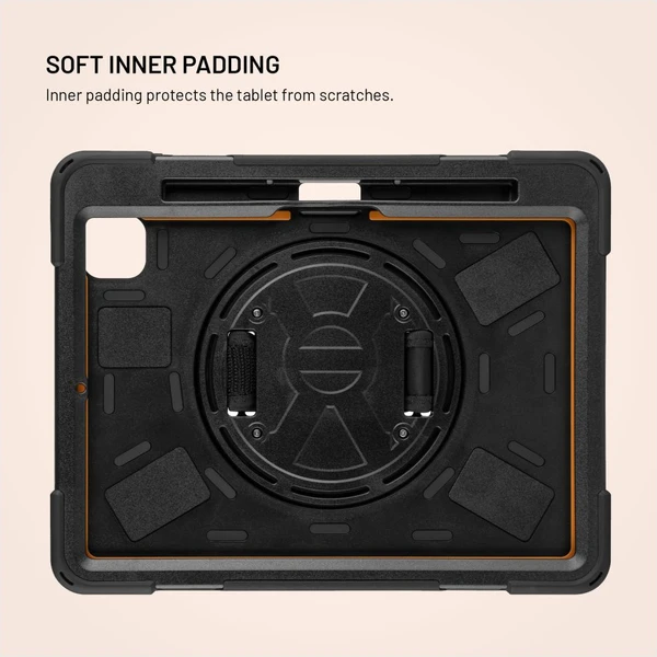 FIXED Rugged Tab Case odolné puzdro so stojanom iPad Pro 11" (2025) čierne - Puzdra - Obrázok 8ba9bc43f2d345359e1e93754bbcda2b