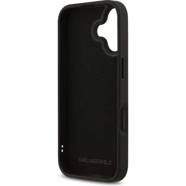 Karl Lagerfeld 3D Rubber Karl and Choupette kryt iPhone 17 čierny - Puzdra - Obrázok 8bb7fd3728ff427aaacecba1354c3e88