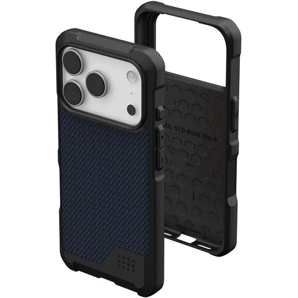 UAG Metropolis LT Magsafe Kevlar kryt iPhone 17 Pro modrý - Puzdra - Obrázok 8bd16da8c43342e9b67270c301813805