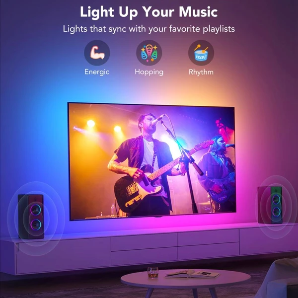 Govee TV 40-50" SMART LED podsvietenie RGBIC - Inteligentné osvetlenie - Obrázok 8be030a69cb745b1867fa051f0889000