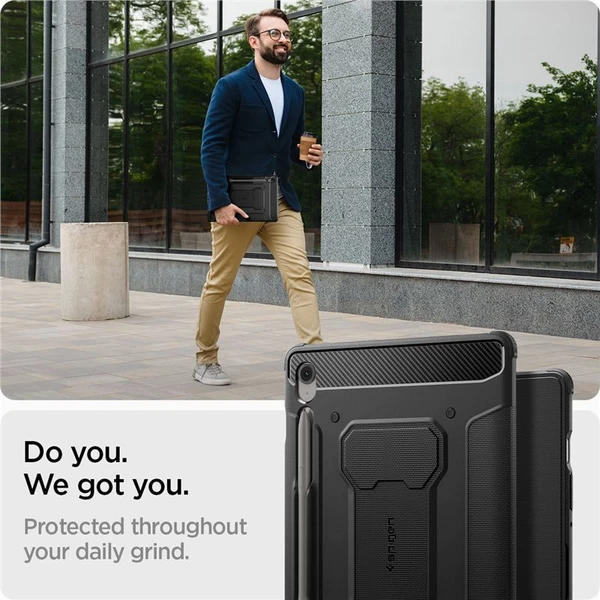 Spigen Rugged Armor Pro púzdro Samsung Galaxy Tab S10 FE čierne - Puzdra - Obrázok 8be50fef5e52454ca418cf7bf45bedc0