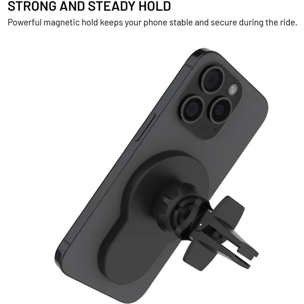 FIXED MagClick držiak s bezdrôtovým nabíjaním, MagSafe, 15W, čierny - Držiaky - Obrázok 8c296e42f512428f96427ee78d8c59ef