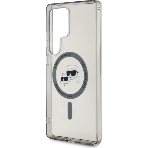 Karl Lagerfeld IML K&CH Heads MagSafe kryt Samsung Galaxy S25 Ultra čierny - Puzdra - Obrázok 8c37e901388246acbcd930e27dde363b