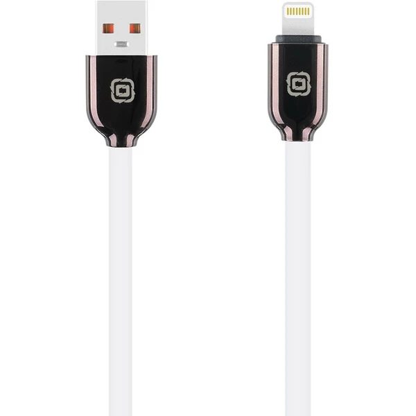 OBAL:ME Elegantný USB-A/Lightning napájací kábel 12W 1m biely - Káble a redukcie - Hlavný obrázok