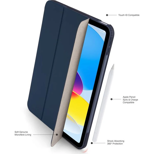 Pipetto Origami No7 Tri-Folio puzdro iPad 11" (2025)/iPad (2022) tmavomodré - Puzdra - Obrázok 8c4e0876df5f4612b469fcd4bc3f647a