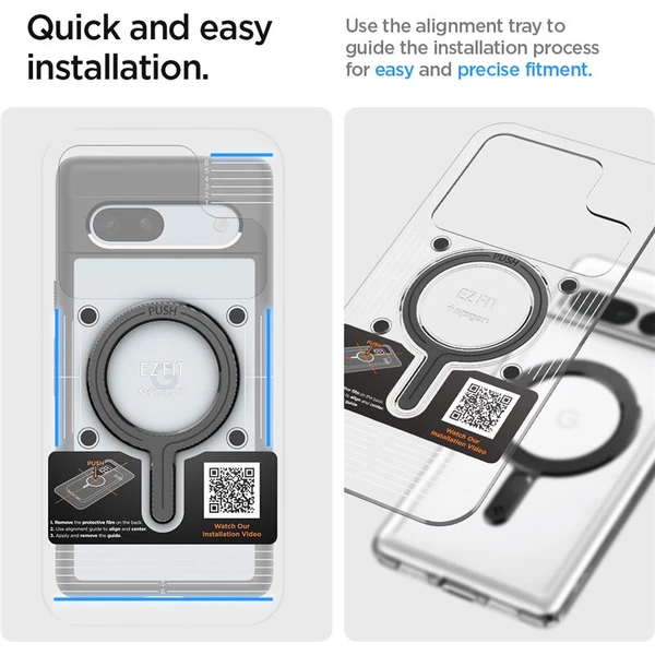 Spigen OneTap Ring Magnetic Plate nalepovací MagSafe krúžok karbónový - Vychytávky - Obrázok 8c528f3476e544719ad20ca7a9c0e784