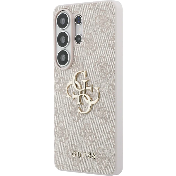 Guess PU 4G kovový kryt s logom Samsung Galaxy S26 Ultra ružový - Puzdra - Obrázok 8c7a5d436b8747cc8a8a5d8a72018f56