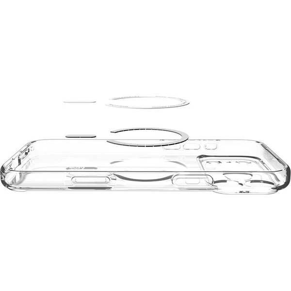 Spigen Ultra Hybrid MagSafe kryt iPhone 17 Pro priehľadná oranžová - Puzdra - Obrázok 8c9c672f2bfb4f94b7803fc145aa1cad