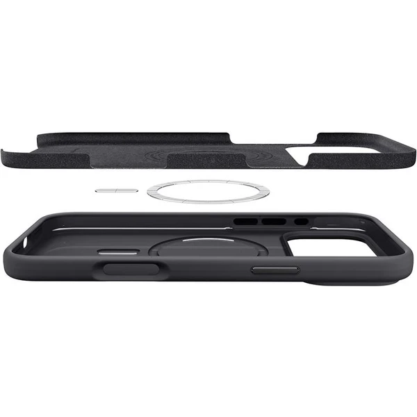Spigen Silicone Fit MagSafe kryt iPhone 17 Pro black - Puzdra - Obrázok 8ca16e2452024f25ba4f5b84ed7a8ccf