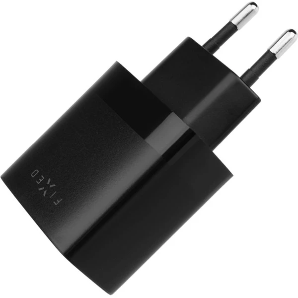 FIXED nabíjačka s USB-A/USB-C káblom, 1 m, 17W, čierna - Nabíjačky - Obrázok 8cb5bd9dedef40ed86d4de83189096d2
