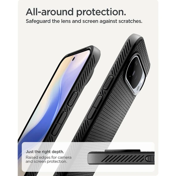 Spigen Liquid Air MagSafe kryt Google Pixel 10 Pro XL matne čierny - Puzdra - Obrázok 8cdea36d73e5485db4097c1bbeec5b18