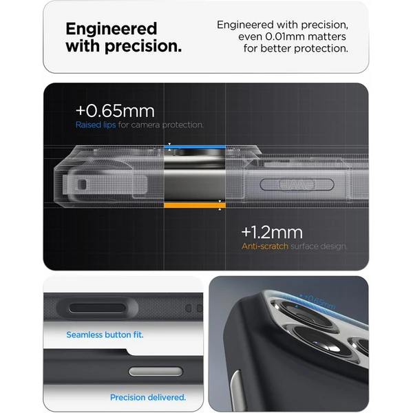 Spigen Nano Pop MagSafe kryt iPhone 17 black sezam - Puzdra - Obrázok 8d02267f2e5142229dfe90e873aacee9