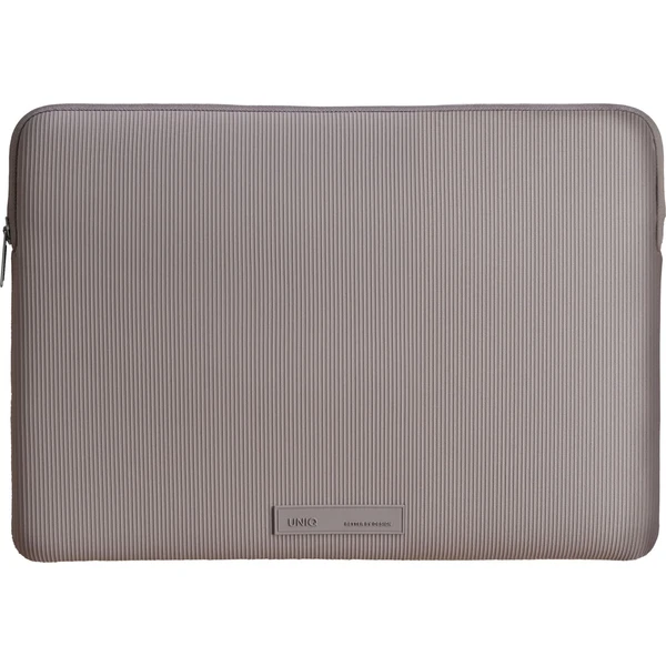 E-shop UNIQ Cyprus Ridge Edition neoprénové puzdro pre MacBook/notebook (13”/14") Pewter Grey