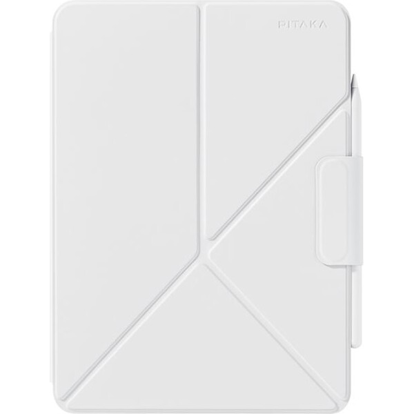 E-shop Pitaka MagEZ Folio 2 púzdro iPad Air 13" (2024)/iPad Pro 12,9" (18/22) biele