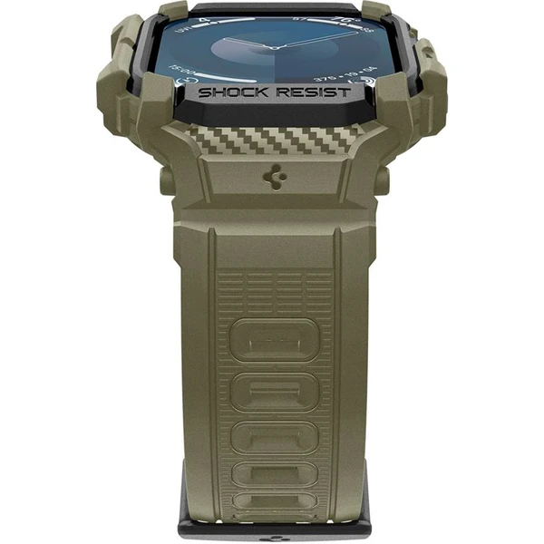 Spigen Rugged Armor Pro remienok s puzdrom Apple Watch 10/11 (46mm) zelený - Remienky - Obrázok 8d24d56b90624dadade86199f973a8cc