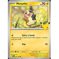 Morpeko (30C 061) - 30. výročná oslava [Holo] - Kusové karty