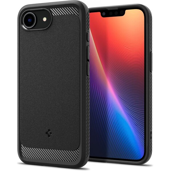 E-shop Spigen Rugged Armor MagSafe kryt iPhone 17e/16e matne čierny