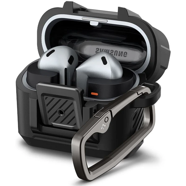 Spigen Lock Fit puzdro Samsung Galaxy Buds3 Pro/Buds3 matne čierne - Puzdra - Obrázok 8d6ac4b7070f4838bef86ab19f3d4f18