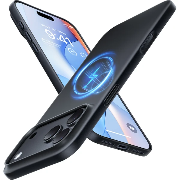 Torras OriginFit-Mag, čierna - iPhone 2026 Pro Max - Puzdra - Hlavný obrázok