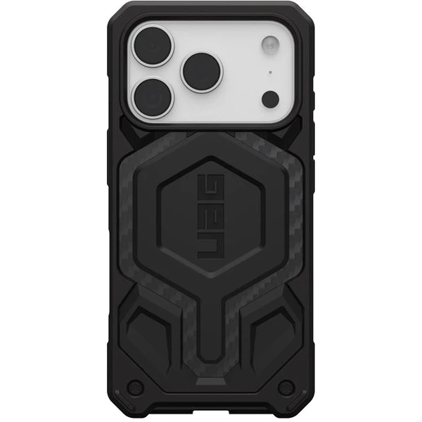 UAG Monarch Pro MagSafe Carbon Fiber kryt iPhone 17 Pro čierny - Puzdra - Obrázok 8d8ec4ab321343a2b74a5324b213fb42