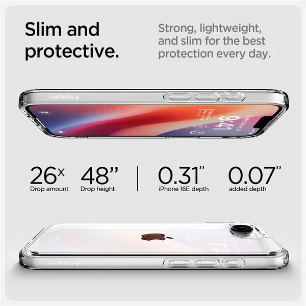 Spigen Ultra Hybrid kryt iPhone 17e/16e biely - Puzdra - Obrázok 8dc1c71a91074f89803bac460d73f2af