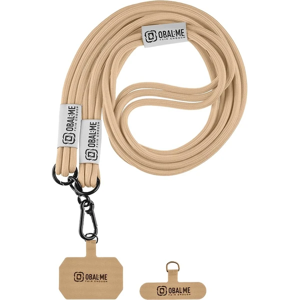 OBAL:ME NeckTag Trio popruh na telefón khaki - Popruhy a crossbody - Hlavný obrázok