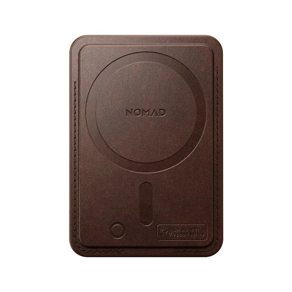 Nomad Leather Mag Wallet peňaženka s Apple Find My hnedá - Peňaženky - Obrázok 8de8adcb30ab4abf9d41f12800442e08
