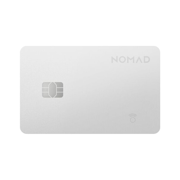 E-shop Nomad Tracking Card Pro lokátor s Apple Find My a MagSafe biely