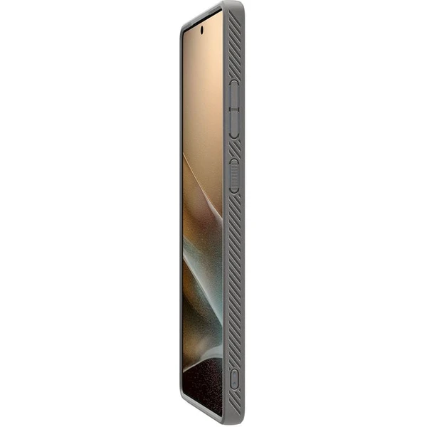 Spigen Liquid Air kryt Samsung Galaxy S25 Ultra sivý - Puzdra - Obrázok 8e23bc3bf26d48d887404939c60e66a5