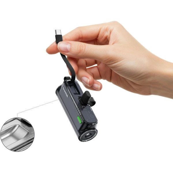 SHARGE Flow Mini 2 USB-C powerbanka (22.5 W) čierna - Powerbanky - Obrázok 8e3075f5a82b4ce6ba04eaa95cf0c467