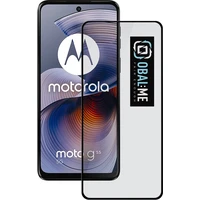 OBAL:ME 5D Tvrdené Sklo pre Motorola G55 Black - Ochranné fólie a sklo