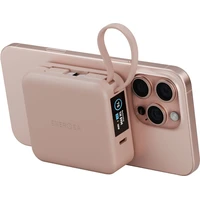 ENERGEA MAGPAC MINI PLUS 10000 MAH MAGSAFE COMPATIBLE POWER BANK WITH BUILT-IN C CABLES & DISPLAY - - Powerbanky